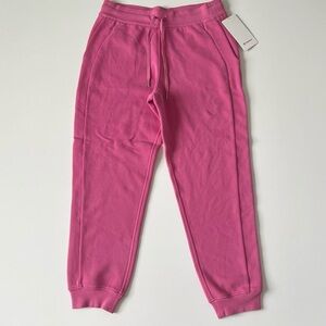 NWT lululemon scuba high rise jogger in pink blossom size 12